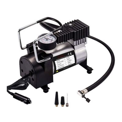 Compresor de aire mini 12V portátil Code Compressor de ar portatil 12v 12V  negro